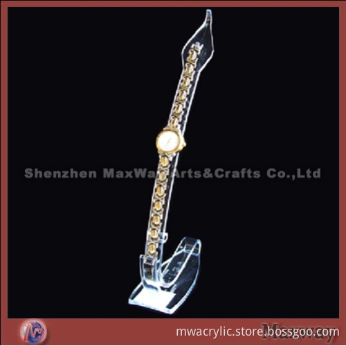 Clear Slim Pretty Acrylic/Perspex Wrist/Tudor Watch Display Holder/Rack